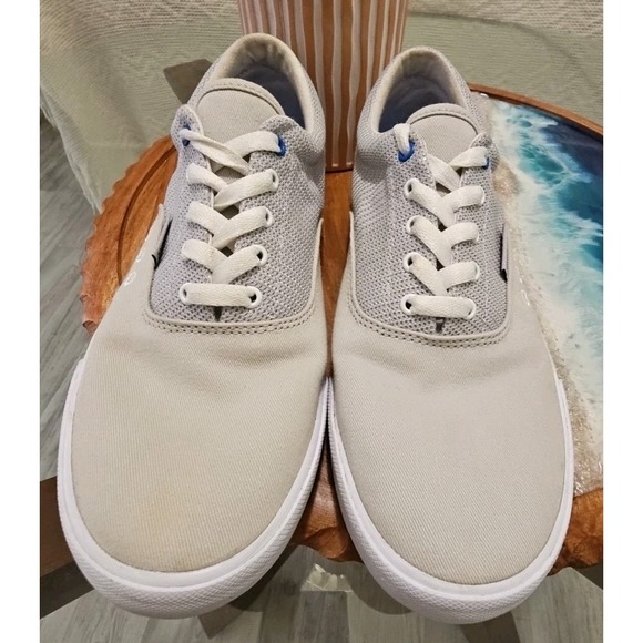 Columbia Men's Vulc N Vent Lace Canvas Sneakers Gray Size 10 BM0152-099 - Picture 1 of 10